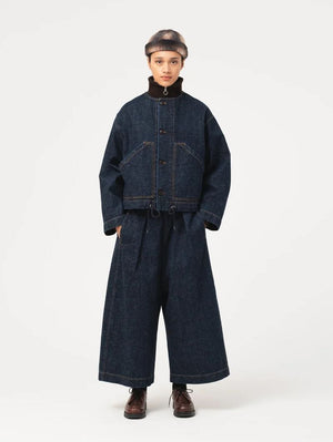 Girls of Dust Nuclear Jacket Neppy Denim Indigo
