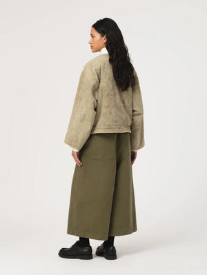 Girls of Dust Reactor Jacket Padded Cotton Avocado