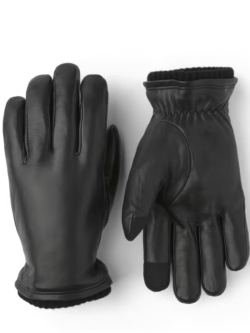 Hestra Black John Gloves
