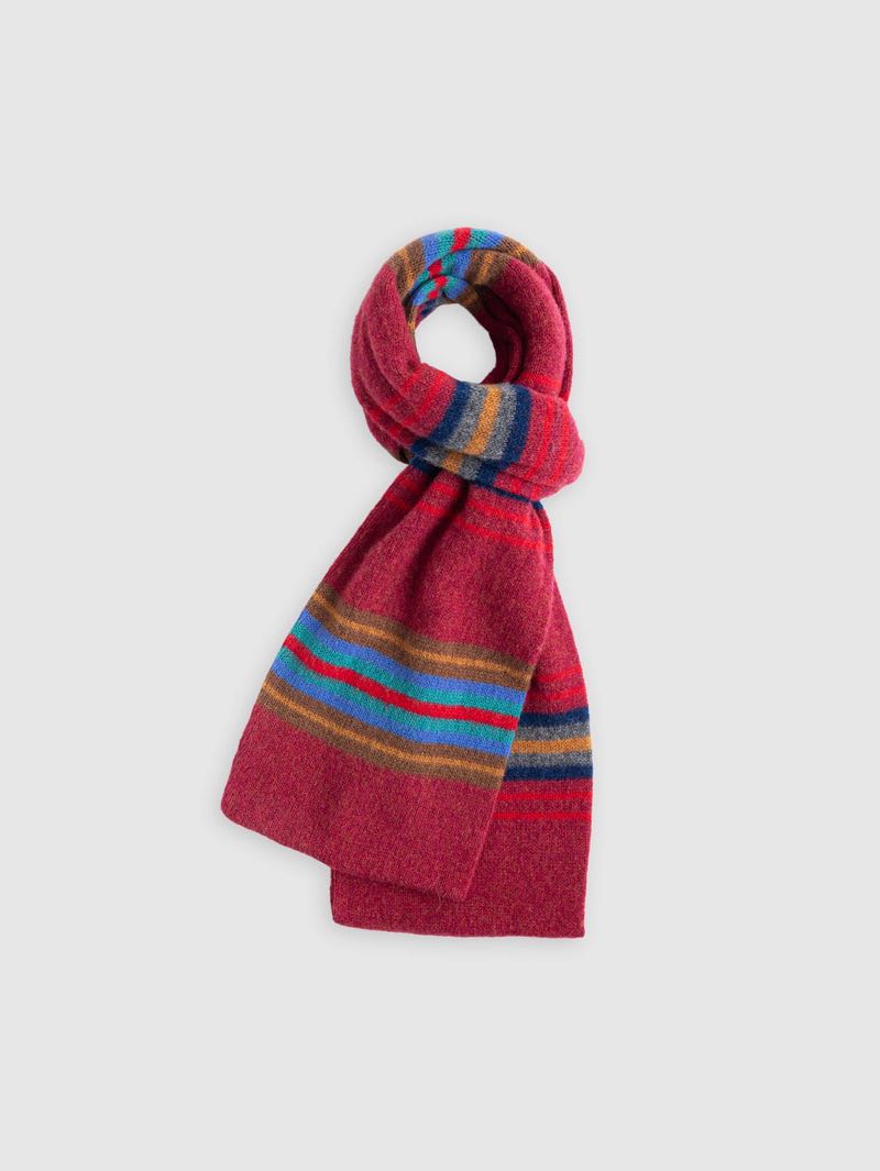 Howlin' Cherry Glow College Fun Scarf