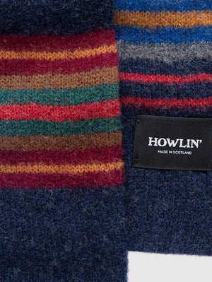 Howlin' Navy College Fun Scarf