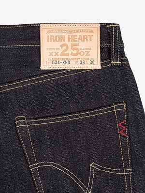 Iron Heart IH-634-XHS 25oz Straight Selvedge Denim
