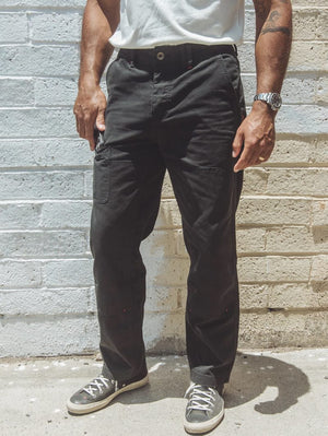 Imperfects Obsidian Courier Pant OG Fit in Craft Canvas