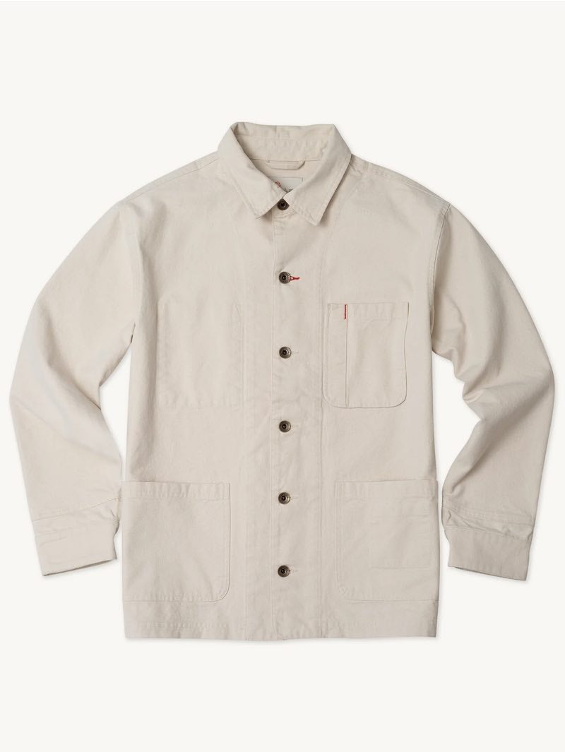 Imperfects Cunningham Coat in Craft Canvas