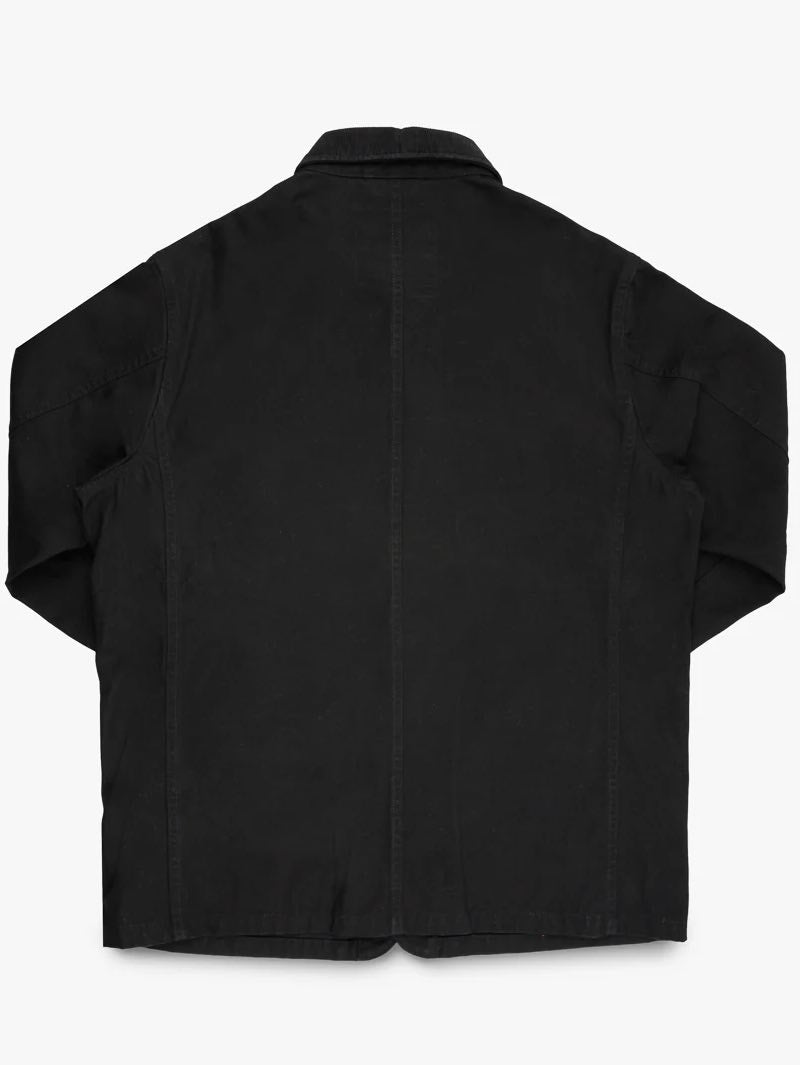 Iron Heart Denim Black IHJ-148-BRN 10oz Kurashikizome® Organic Cotton Duck Chore Jacket (Copy)