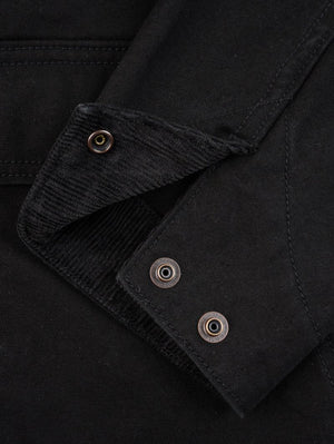 Iron Heart Denim Black IHJ-148-BRN 10oz Kurashikizome® Organic Cotton Duck Chore Jacket (Copy)