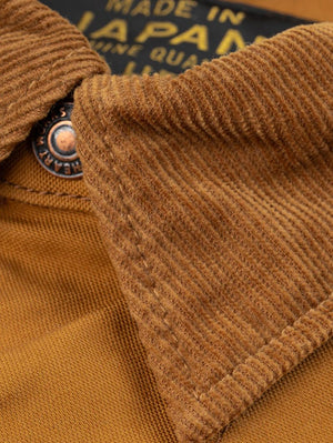 Iron Heart Denim Brown IHJ-148-BRN 10oz Kurashikizome® Organic Cotton Duck Chore Jacket