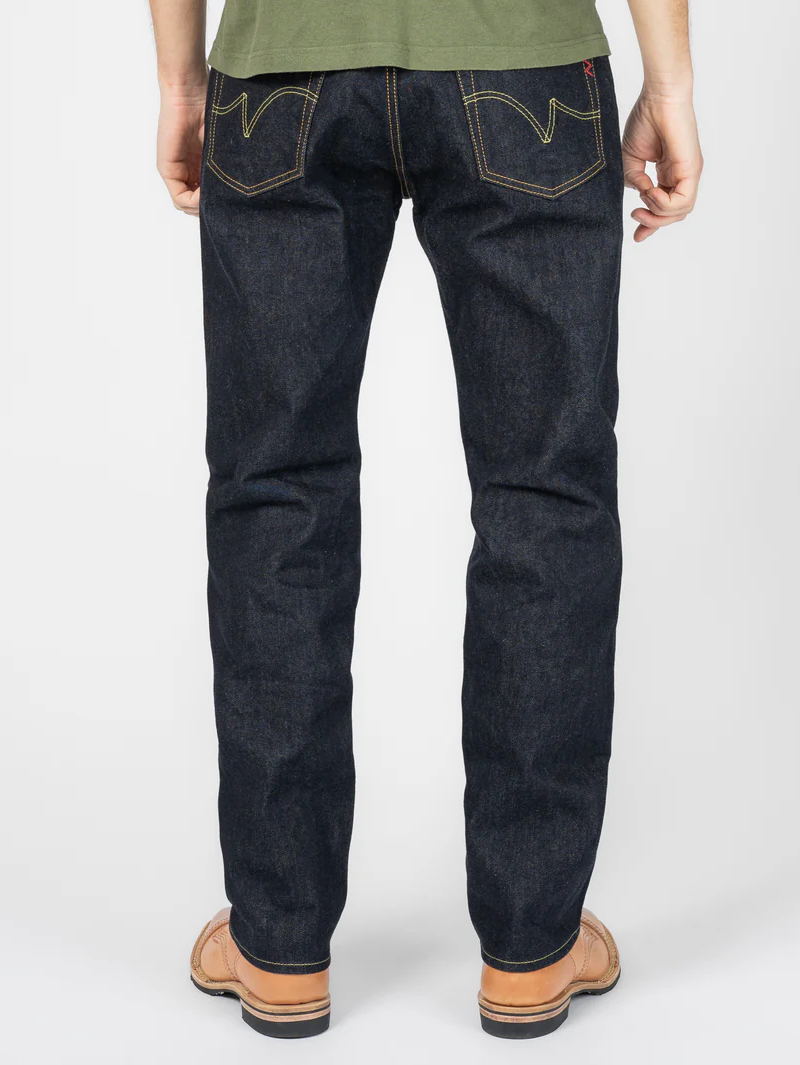 Iron Heart Denim IH-1955S-142 14oz Selvedge Denim "1955" Vintage Tapered Cut Jeans Indigo
