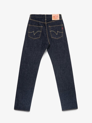 Iron Heart Denim IH-1955S-142od 14oz Selvedge Denim "1955" Vintage Tapered Cut Jeans Indigo Overdyed Black