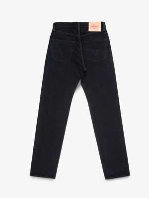 Iron Heart Denim IH-1955S-142od 14oz Selvedge Denim "1955" Vintage Tapered Cut Jeans Indigo Overdyed Black