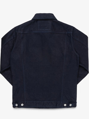 Iron Heart Denim IH-526J-142ib Indigo/Black 14oz Selvedge Denim Modified Type III Jacket