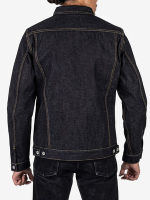 Iron Heart Denim IH-526L 19oz Left-Hand Twill Selvedge Denim Type III Jacket - Indigo