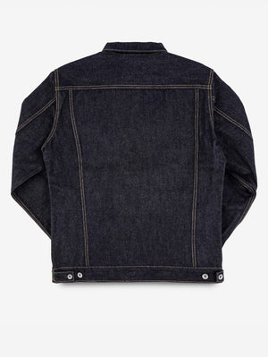 Iron Heart Denim IH-526L 19oz Left-Hand Twill Selvedge Denim Type III Jacket - Indigo