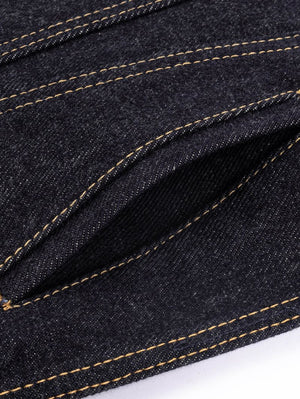 Iron Heart Denim IH-526L 19oz Left-Hand Twill Selvedge Denim Type III Jacket - Indigo