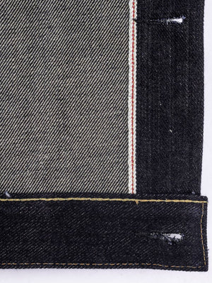 Iron Heart Denim IH-526L 19oz Left-Hand Twill Selvedge Denim Type III Jacket - Indigo