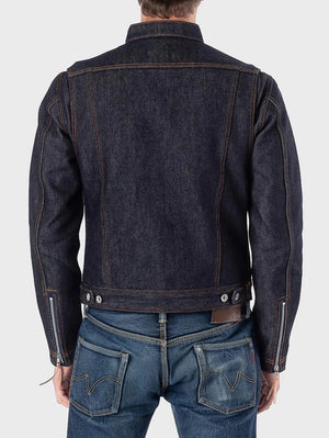 Iron Heart Denim IH-527J 21oz Denim Rider's Jacket - Indigo