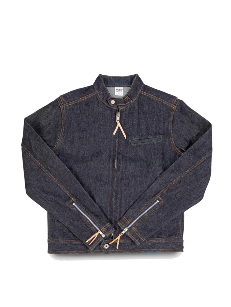 Iron Heart Denim IH-527J 21oz Denim Rider's Jacket - Indigo