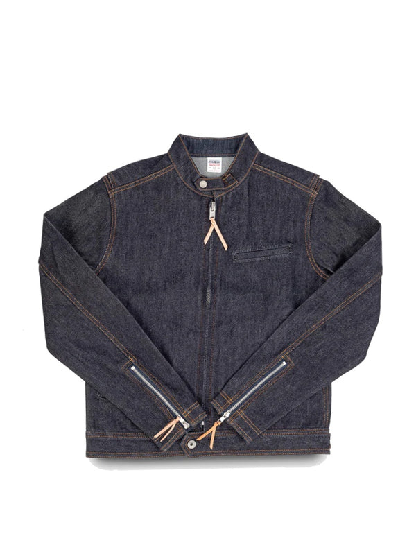 Iron Heart Denim IH-527J 21oz Denim Rider's Jacket - Indigo