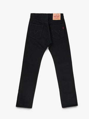 Iron Heart Denim IH-634S-142bb 14oz Selvedge Denim Straight Cut Jeans Black/Black