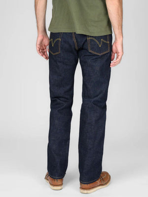 Iron Heart Denim IH-634S-18 18oz Vintage Selvedge Denim Straight Cut Jeans Indigo
