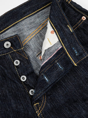 Iron Heart Denim IH-634S-SLB Indigo 16oz Slubby Selvedge Denim Straight Cut Jeans