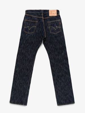 Iron Heart Denim IH-634S-SLB Indigo 16oz Slubby Selvedge Denim Straight Cut Jeans