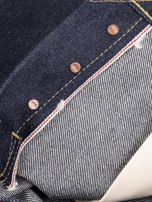 Iron Heart Denim IH-634S-UHR 21/23oz Raw Selvedge Denim Straight Cut Jeans - Indigo