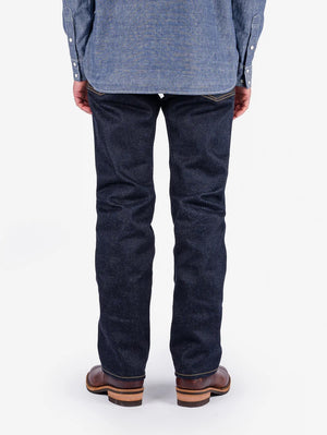 Iron Heart Denim IH-634S-UHR 21/23oz Raw Selvedge Denim Straight Cut Jeans - Indigo