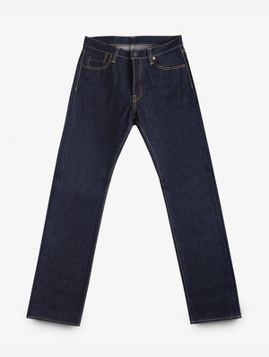 Iron Heart Denim IH-634S-UHR 21/23oz Raw Selvedge Denim Straight Cut Jeans - Indigo