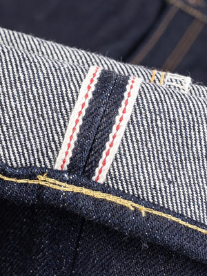 Iron Heart Denim IH-634S-UHR 21/23oz Raw Selvedge Denim Straight Cut Jeans - Indigo