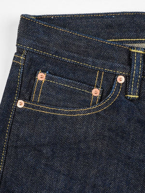 Iron Heart Denim IH-634S 21oz Selvedge Denim Straight Cut Jeans Indigo