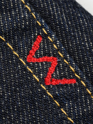 Iron Heart Denim IH-634S 21oz Selvedge Denim Straight Cut Jeans Indigo