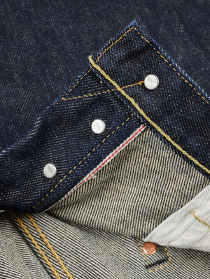 Iron Heart Denim IH-666S-21  21oz Selvedge Indigo Denim Slim Straight Cut Jeans
