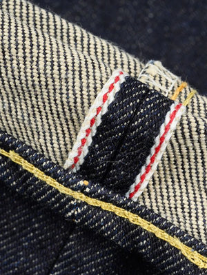 Iron Heart Denim IH-666S-21  21oz Selvedge Indigo Denim Slim Straight Cut Jeans