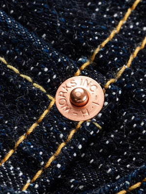 Iron Heart Denim IH-666S-SLB 16oz Slubby Selvedge Denim Slim Straight