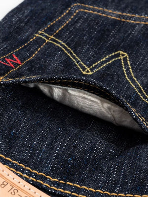 Iron Heart Denim IH-666S-SLB 16oz Slubby Selvedge Denim Slim Straight