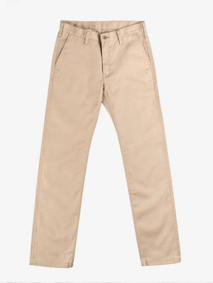 Iron Heart Denim IH-717-KHA Khaki 9oz Mercerised Selvedge Cotton Straight Cut Chinos