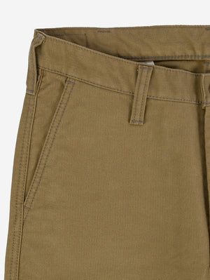 Iron Heart Denim IH-720-KHA Khaki 11oz Cotton Whipcord Work Pants