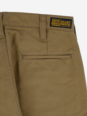Iron Heart Denim IH-720-KHA Khaki 11oz Cotton Whipcord Work Pants