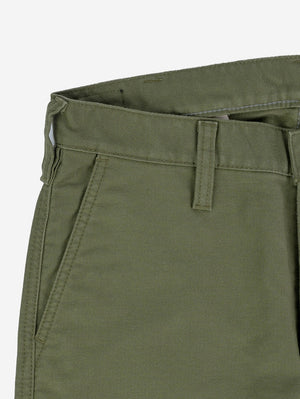 Iron Heart Denim IH-720-OLV Olive 11oz Cotton Whipcord Work Pants