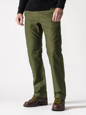 Iron Heart Denim IH-720-OLV Olive 11oz Cotton Whipcord Work Pants