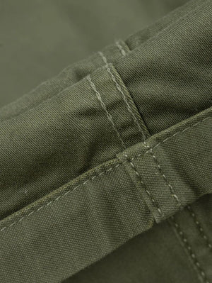 Iron Heart Denim IH-744-GRN Army Green 10oz Back Sateen Baker Pants