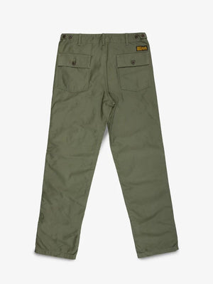 Iron Heart Denim IH-744-GRN Army Green 10oz Back Sateen Baker Pants