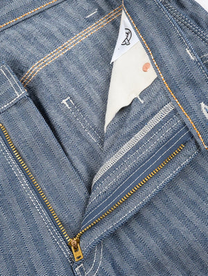 Iron Heart Denim IH-830-IND 10.5oz Herringbone Painter’s Pants Indigo