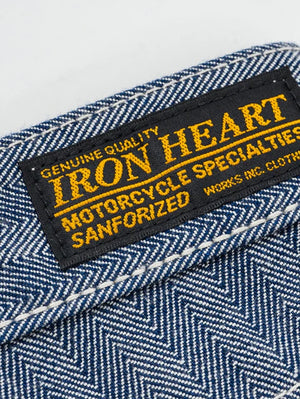 Iron Heart Denim IH-830-IND 10.5oz Herringbone Painter’s Pants Indigo