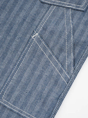 Iron Heart Denim IH-830-IND 10.5oz Herringbone Painter’s Pants Indigo