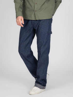 Iron Heart Denim IH-832-IND Indigo 10oz Neppy Denim Painter’s Pants