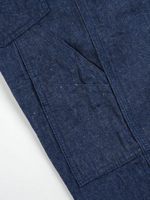 Iron Heart Denim IH-832-IND Indigo 10oz Neppy Denim Painter’s Pants
