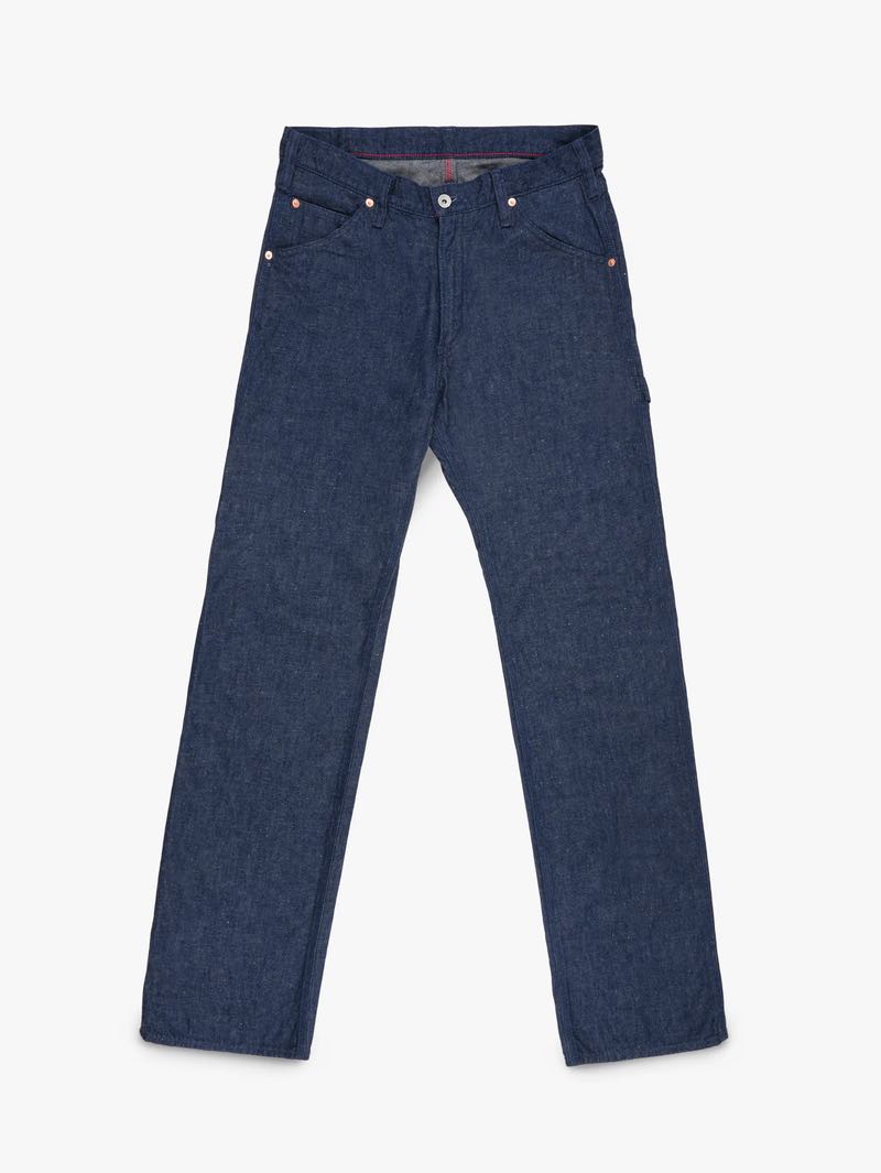 Iron Heart Denim IH-832-IND Indigo 10oz Neppy Denim Painter’s Pantsvv