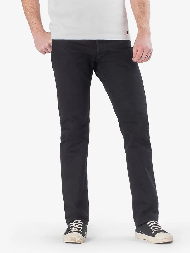 Iron Heart Denim IH-888S-142bb 14oz Selvedge Medium/High Rise Tapered Cut Jeans - Black/BlackIron Heart Denim IH-888S-142bb 14oz Selvedge Medium/High Rise Tapered Cut Jeans - Black/Black